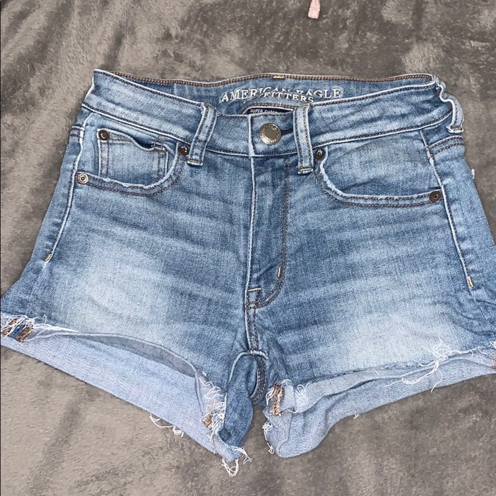 High waisted shorts